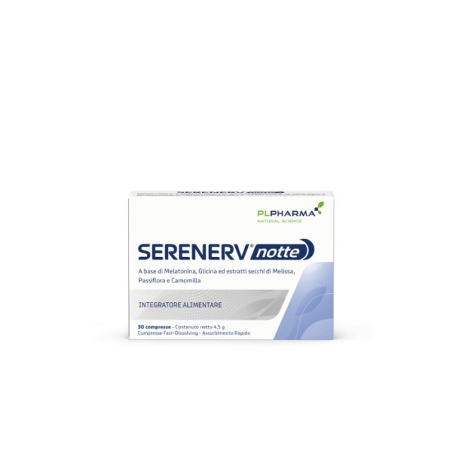 SERENERV NOTTE 30 COMPRESSE 0,8 MG