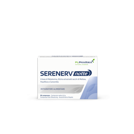 SERENERV NOTTE 30 COMPRESSE 0,8 MG