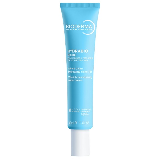 Tubetto da 40 ml di Bioderma Hydrabio Riche Crema Viso Ricca Tubetto da 40 ml di Bioderma Hydrabio Riche Crema Viso Ricca