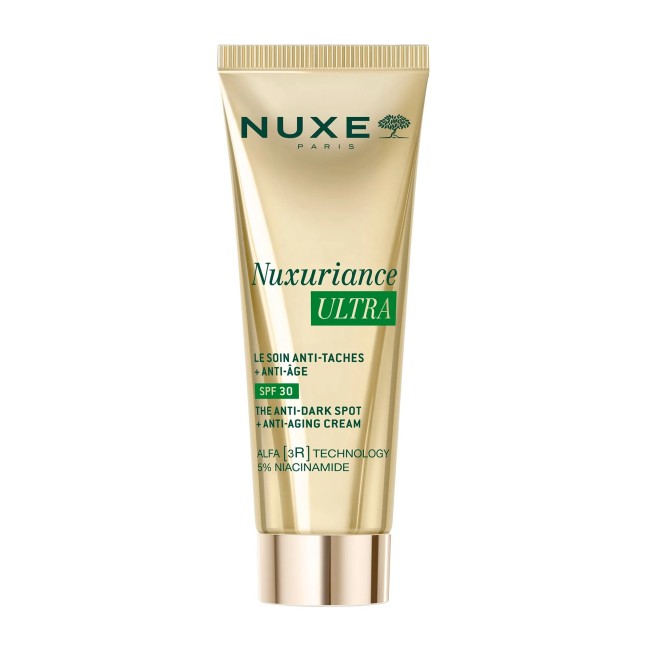 Tubetto da 50 ml di Nuxe Nuxuriance Ultra Crema Anti Macchie Spf 30
