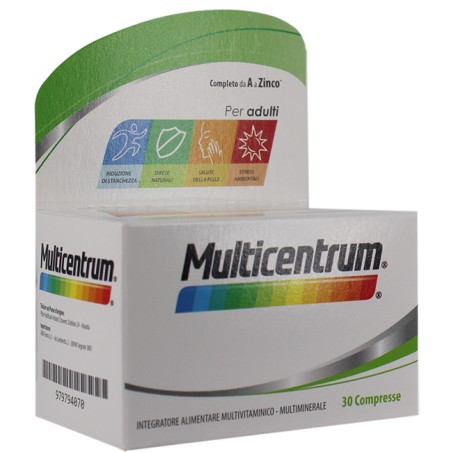 Multicentrum Adulti 30 Compresse Multicentrum Adulti 30 Compresse