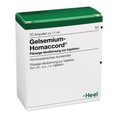 Gelsemium Homac 10f 1,1ml Heel Gelsemium Homac 10f 1,1ml Heel