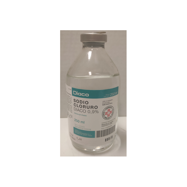 SODIO CLORURO DIACO*0,9% 250ML SODIO CLORURO DIACO*0,9% 250ML