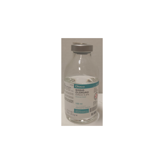 SODIO CLORURO DIACO*0,9% 100ML SODIO CLORURO DIACO*0,9% 100ML