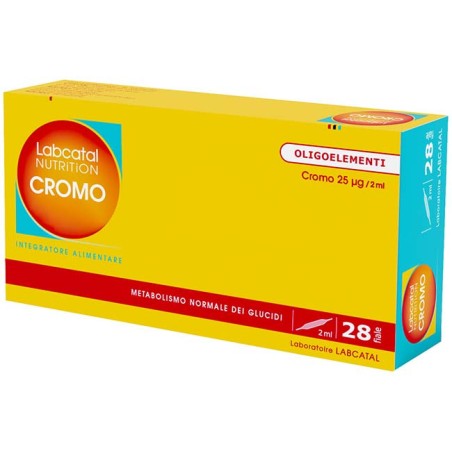 Labcatal Oligosol Cromo 28 Fiale Da 2ml Labcatal Oligosol Cromo 28 Fiale Da 2ml