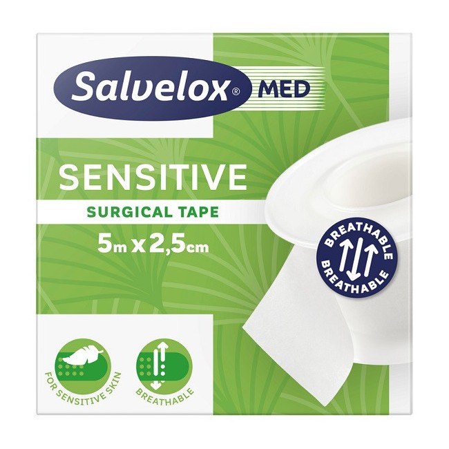 Cerotto Chirurgico Salvelox Med Sensitive Tape M5x2,5cm