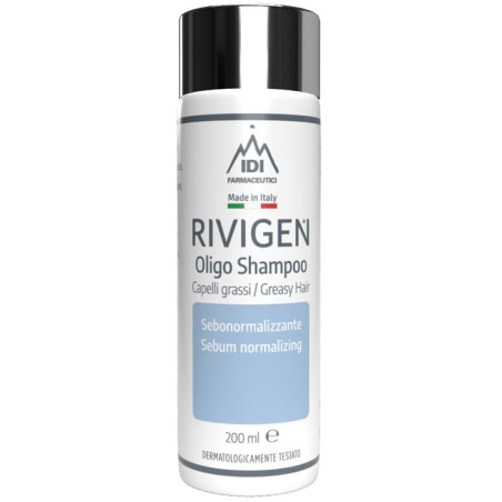 Rivigen Oligo Shampoo Capelli Grassi 200 Ml Rivigen Oligo Shampoo Capelli Grassi 200 Ml