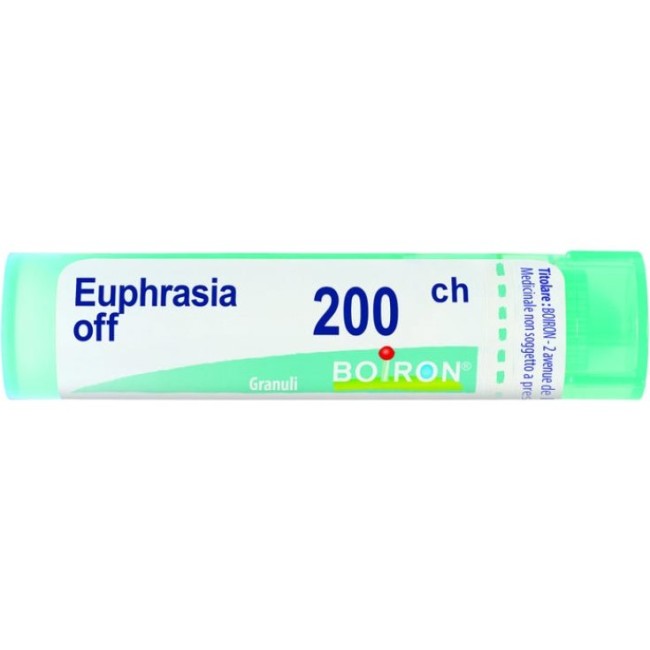 EUPHRASIA OFFICINALIS 200 CH GRANULI EUPHRASIA OFFICINALIS 200 CH GRANULI