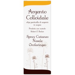 Argento Colloidale Ionico 40 Ppm 50 Ml Spray