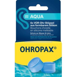 Ohropax Silicon Aqua Tappi Auricolari 6 Pezzi