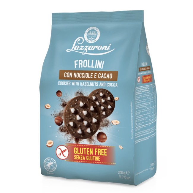 Frollini Cacao E Nocciole 200 G Frollini Cacao E Nocciole 200 G