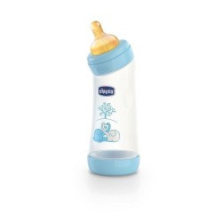 CHICCO BIBERON ANGOLATO PP BOY 250 ML NORMALE CAUCCIU