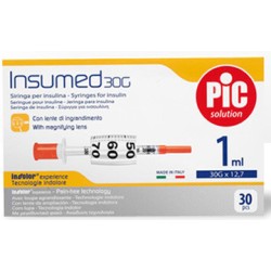Siringa Per Insulina Pic 1 Ml 100 Ui Ago 28 Gauge 1-2