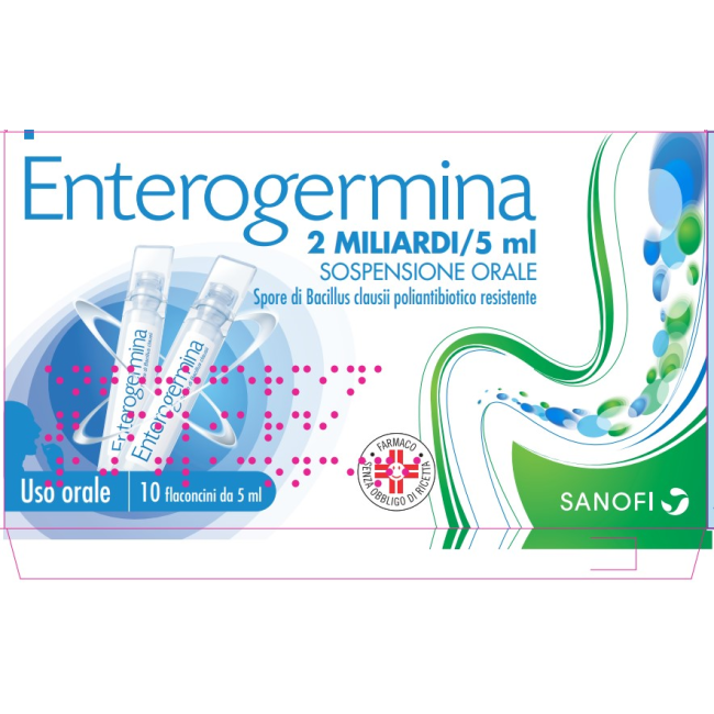 ENTEROGERMINA*OS 10FL 2MLD/5ML ENTEROGERMINA*OS 10FL 2MLD/5ML