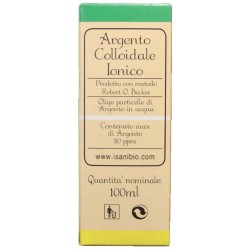 Argento Colloidale Ionico 20 Ppm 100 Ml