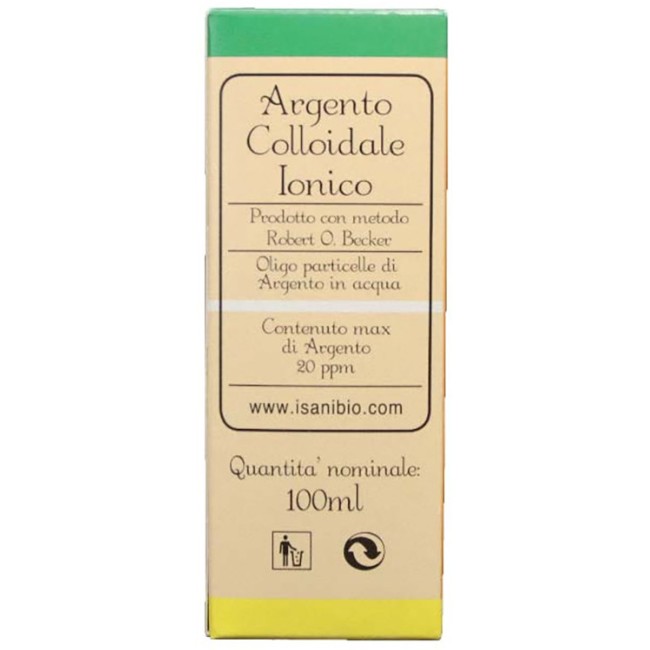 Argento Colloidale Ionico 20 Ppm 100 Ml