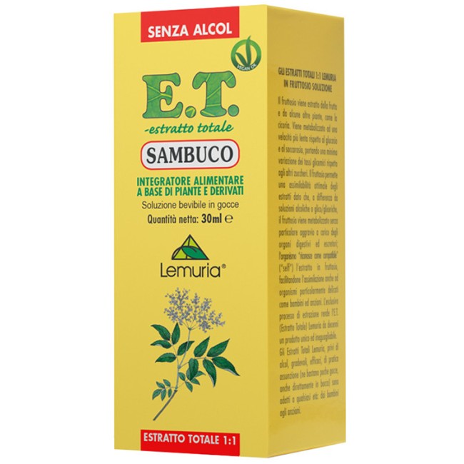 Et Sambuco Gocce 30 Ml Et Sambuco Gocce 30 Ml