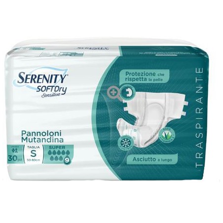 Pannolone Mutandina Serenity Sd Sensitive Super L 15 Pezzi