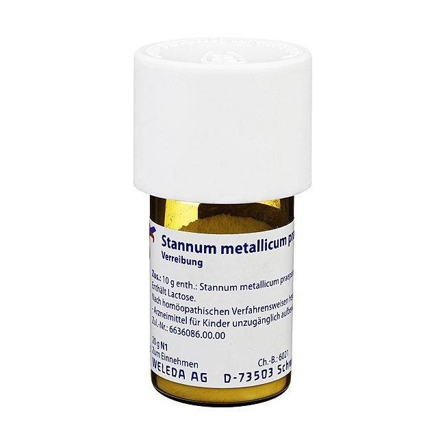 STANNUM METALLICUM PRAEPARATUM D8 20 G