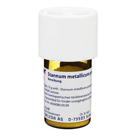 STANNUM METALLICUM PRAEPARATUM D8 20 G