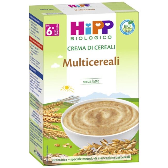 Hipp Bio Crema Cereali Multicereali 200 G
