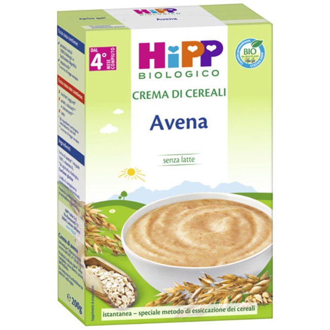 Hipp Bio Crema Cereali Avena 200 G Hipp Bio Crema Cereali Avena 200 G