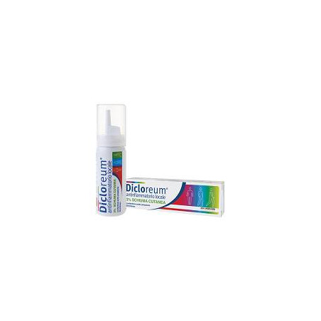 Dicloreum Schiuma Cutanea Per Dolori E Infiammazioni Diclofenac 3% 50 Gr