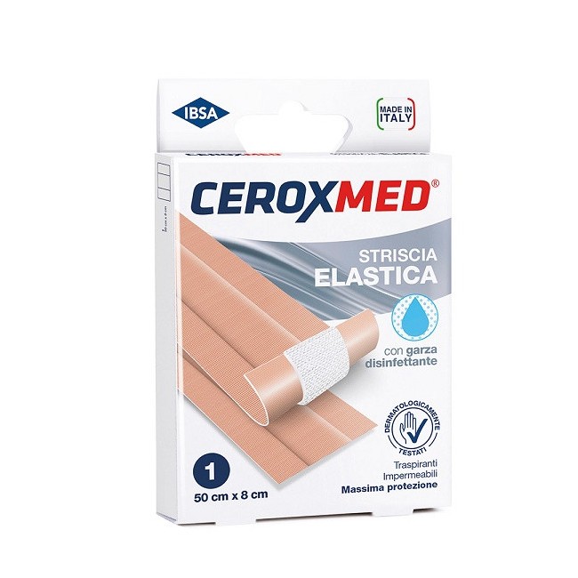 Striscia Elastica Ceroxmed 50x8cm 1 Pezzo Striscia Elastica Ceroxmed 50x8cm 1 Pezzo