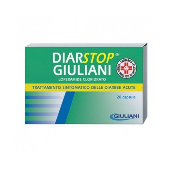 Giuliani Diarstop 20 Capsule Da 1,5mg Giuliani Diarstop 20 Capsule Da 1,5mg
