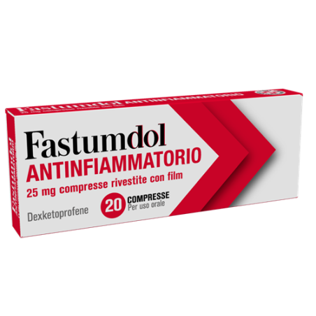 Fastumdol Antinfiammatorio Antidolorifico Farmaco Per Dolori Dexketoprofene 25 Mg 20 Compresse Fastumdol Antinfiammatorio Antidolorifico Farmaco Per Dolori Dexketoprofene 25 Mg 20 Compresse
