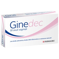 Ginedec Ovuli Vaginali 10 Pezzi