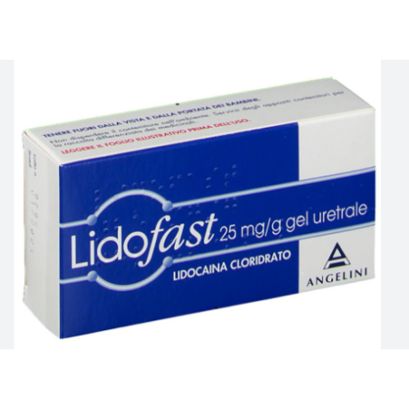 LIDOFAST*GEL URETRALE 2,5% 15G LIDOFAST*GEL URETRALE 2,5% 15G