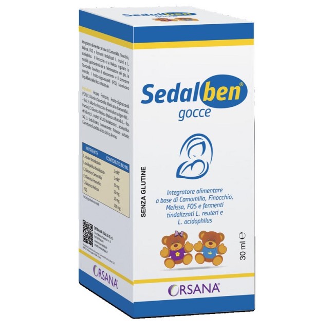 Sedalben Gocce 30 Ml Gusto Frutti Di Bosco