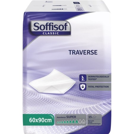 Traversa Per Incontinenza Soffisof Classic 8 Gocce 60 X 90 15 Pezzi Traversa Per Incontinenza Soffisof Classic 8 Gocce 60 X 90 15 Pezzi