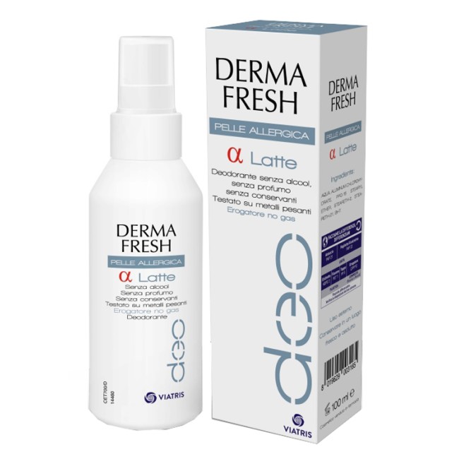 Dermafresh Deodorante Pelle Allergica Alfa Latte 100ml Dermafresh Deodorante Pelle Allergica Alfa Latte 100ml