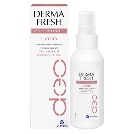 Dermafresh Deodorante Pelle Sensibile Latte 100ml