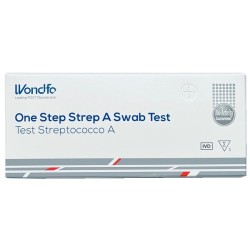 Test Autodiagnostico One Step Strep A Rilevazione Qualitativa Antigene Streptococco A Da Campion Di Tampone Faringeo 1 Pezzo