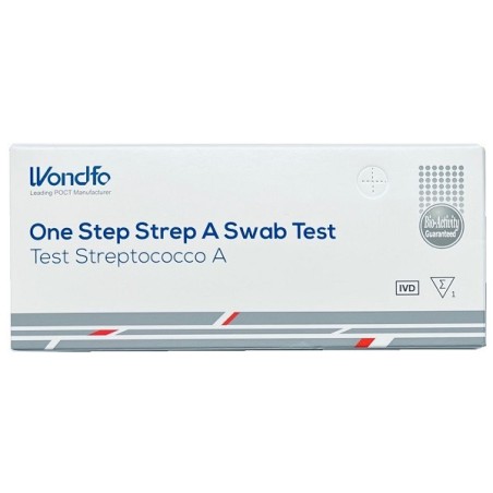 Test Autodiagnostico One Step Strep A Rilevazione Qualitativa Antigene Streptococco A Da Campion Di Tampone Faringeo 1 Pezzo Test Autodiagnostico One Step Strep A Rilevazione Qualitativa Antigene Streptococco A Da Campion Di Tampone Faringeo 1 Pezzo