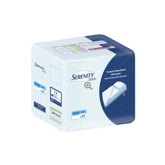 Traversa Serenity Classic Traversa Super 60x60 Cm 30 Pezzi Traversa Serenity Classic Traversa Super 60x60 Cm 30 Pezzi