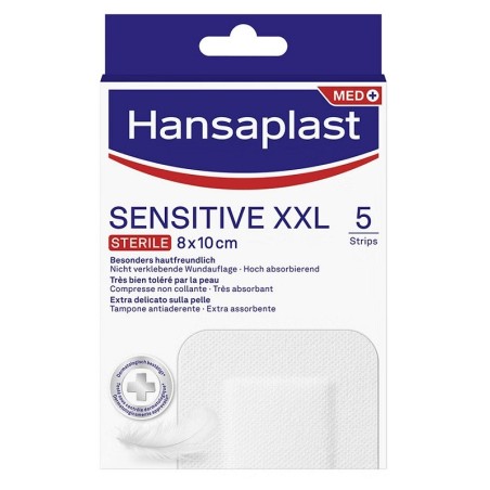 Cerotto Hansaplast Sensitive Xxl 5 Pezzi Cerotto Hansaplast Sensitive Xxl 5 Pezzi