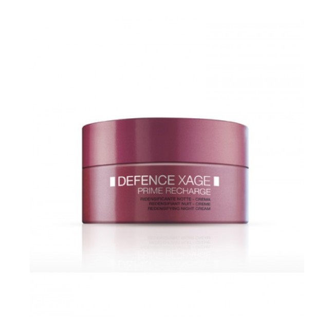 Defence Xage Prime Recharge Crema Notte Anti-età Antirughe Vaso 50 Ml