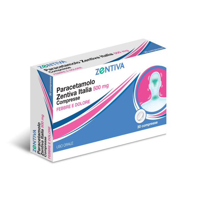 PARACETAMOLO ZEN*30CPR 500MG PARACETAMOLO ZEN*30CPR 500MG