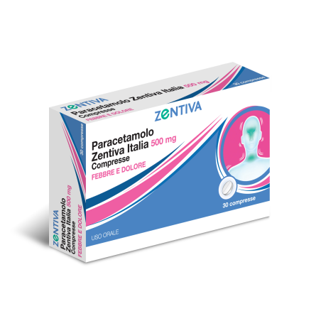 PARACETAMOLO ZEN*30CPR 500MG PARACETAMOLO ZEN*30CPR 500MG