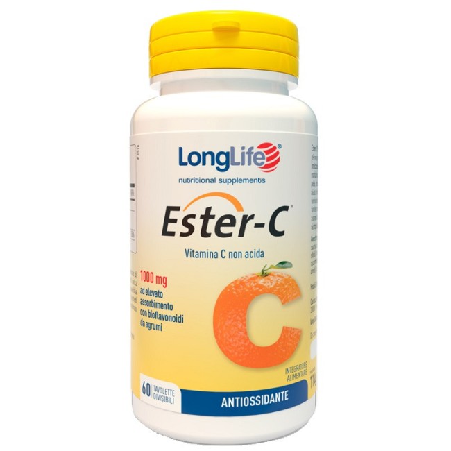 Longlife Ester C 1000mg 60 Tavolette Longlife Ester C 1000mg 60 Tavolette