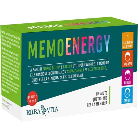 Memo Energy 10 Flaconcini Memo Energy 10 Flaconcini