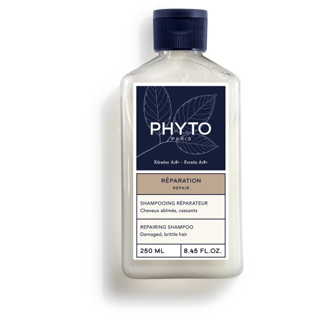 Phyto Paris Reparation Shampoo Riparatore Per Capelli Danneggiati Fragili 250 Ml