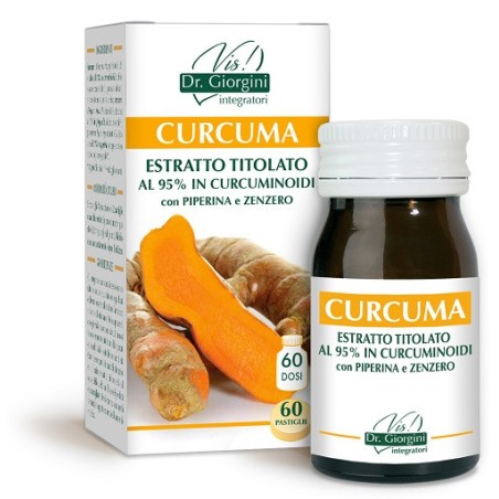 CURCUMA ESTRATTO TITOLATO 95% CURCUMINOIDI 60 PASTIGLIE CURCUMA ESTRATTO TITOLATO 95% CURCUMINOIDI 60 PASTIGLIE