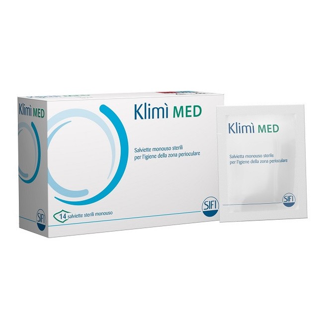 Klimi\' Med Detergente Perioculare 14 Salviettine Sterili Monouso