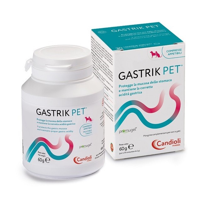 Candioli Gastrik Pet Integratore Per Cani, Gatti Con Acidità 30 Compresse Candioli Gastrik Pet Integratore Per Cani, Gatti Con Acidità 30 Compresse