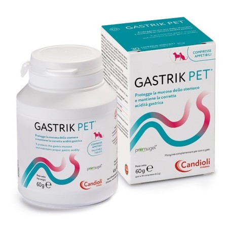 Candioli Gastrik Pet Integratore Per Cani, Gatti Con Acidità 30 Compresse Candioli Gastrik Pet Integratore Per Cani, Gatti Con Acidità 30 Compresse